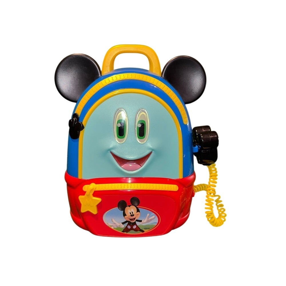 Disney Junior Mickey‎ Mouse Funhouse Adventures Backpack Toy with Communicator